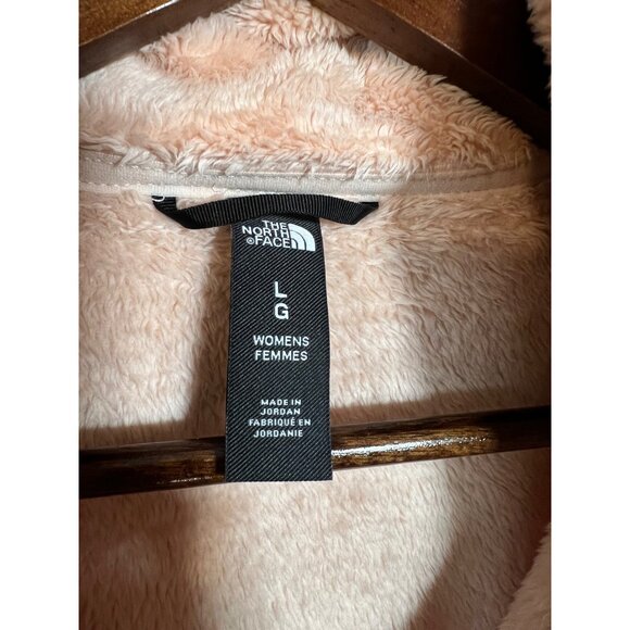 The North Face Womens Pink Fleece Jacket Size L V3 - Picture 4 of 4